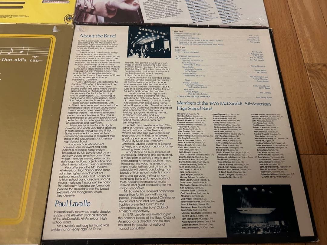 マクドナルド　レコード　ヴィンテージ　レア　6点