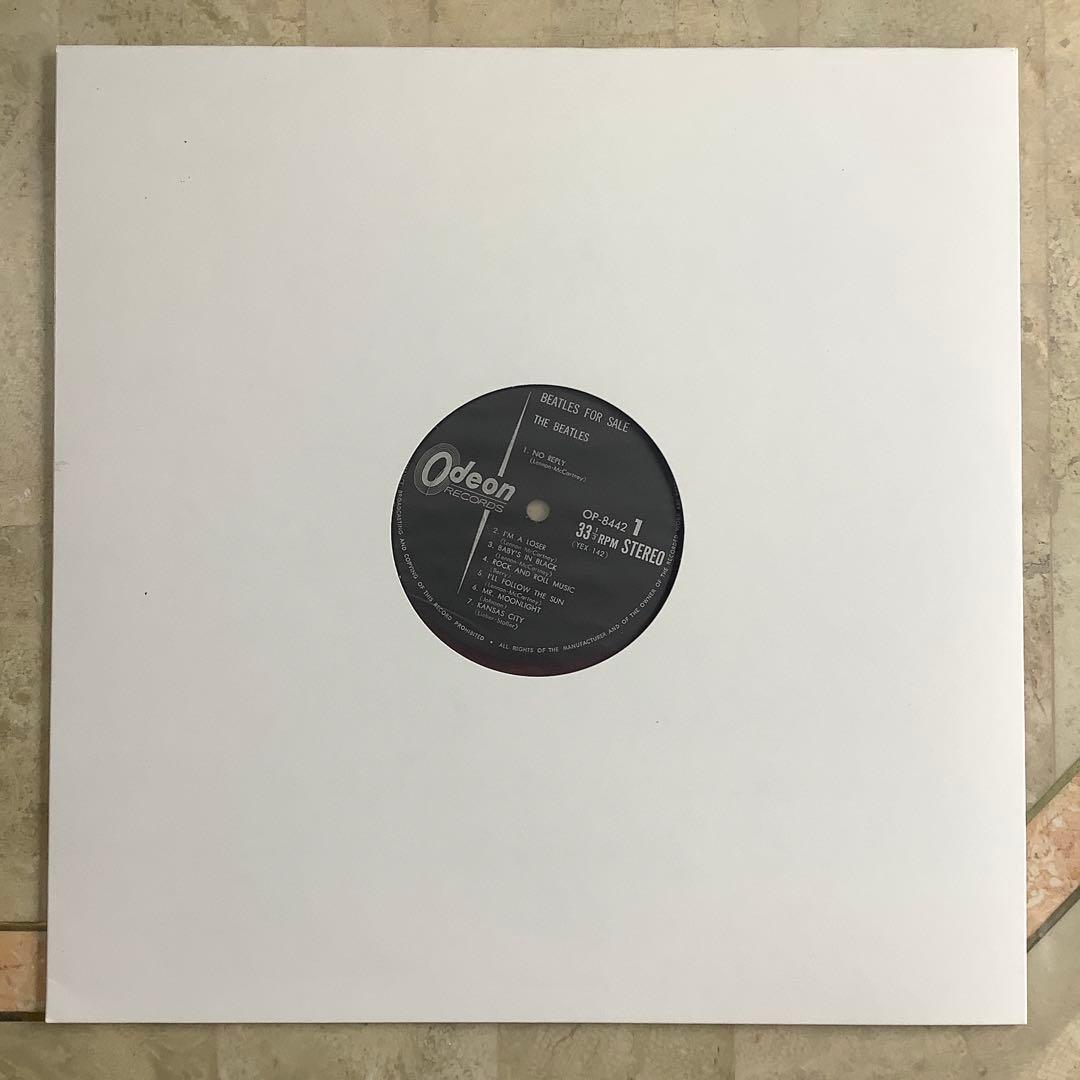 レア!良品! レコード極美! ビートルズ’65 1965年初版盤 オデオン赤盤