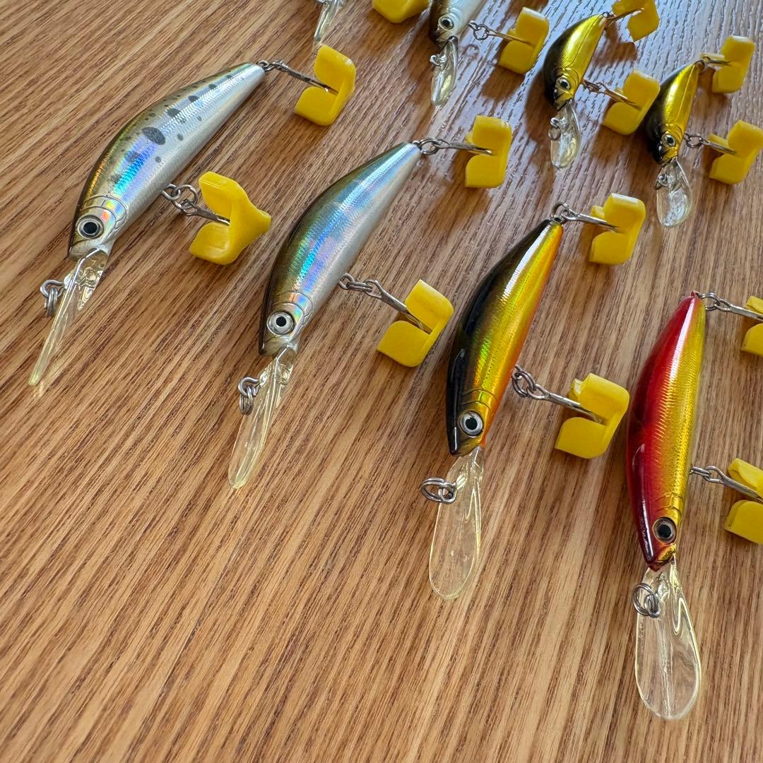 バスデイ　シュガーミノー　ディープ　8本セット　本流　湖　フローティング