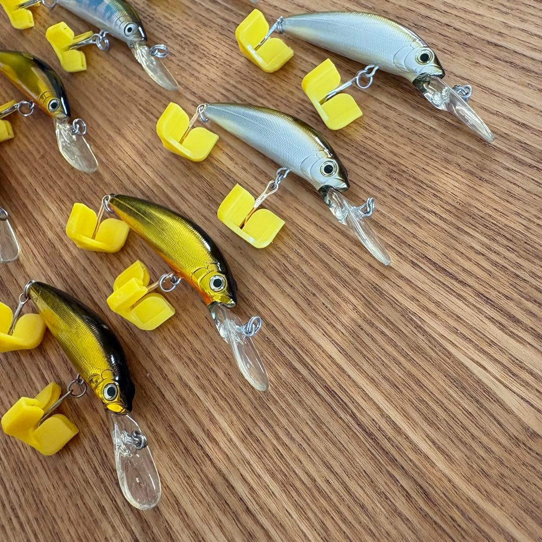 バスデイ　シュガーミノー　ディープ　8本セット　本流　湖　フローティング