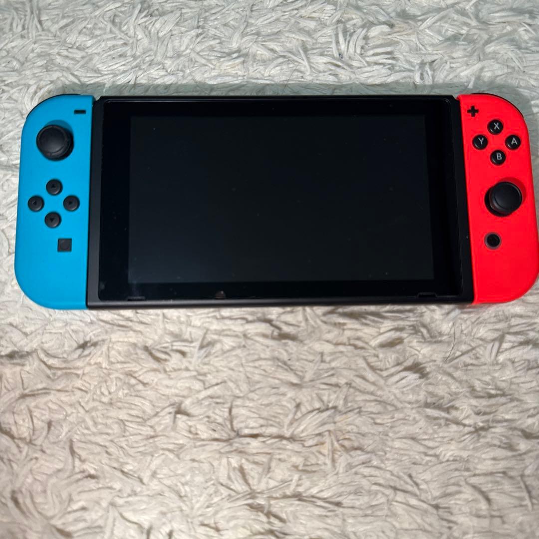 Nintendo Switch 青/赤 Joy-Con 付き　本体　ケース付き