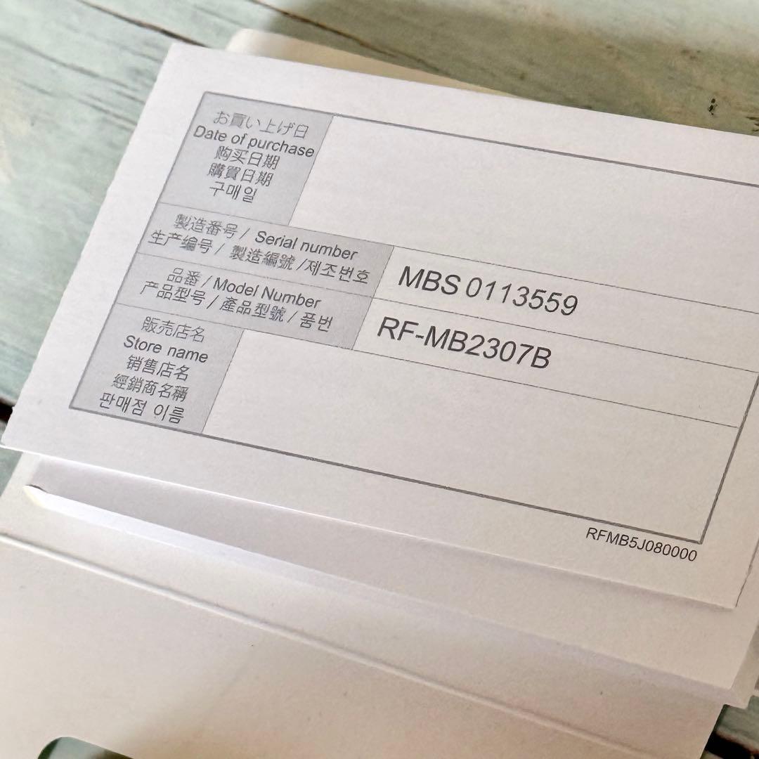 リファ「ファインバブル」シャワーヘッド