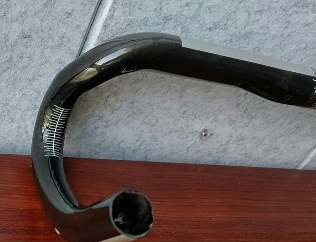 中古 3T ERGONOVA ＬTD CC42cmカーボンハンドル 軽量180㌘