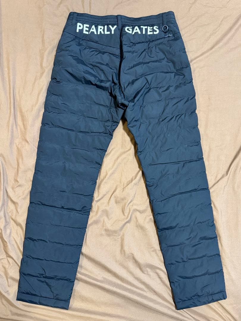 PEARLY GATES メンズ　ダウンパンツ サイズ4 ブラック