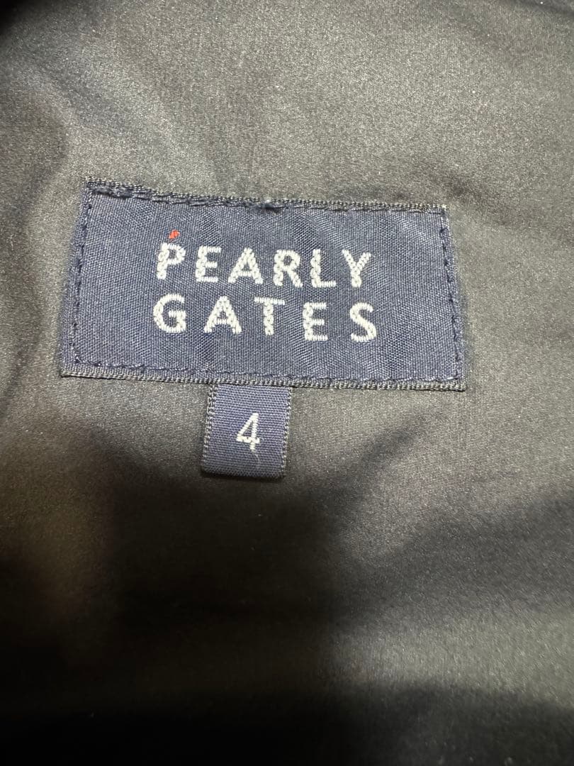 PEARLY GATES メンズ　ダウンパンツ サイズ4 ブラック