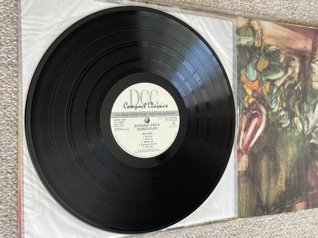 ジェスロ・タル『Aqualung』180g レコード DCC（LPZ-2030）