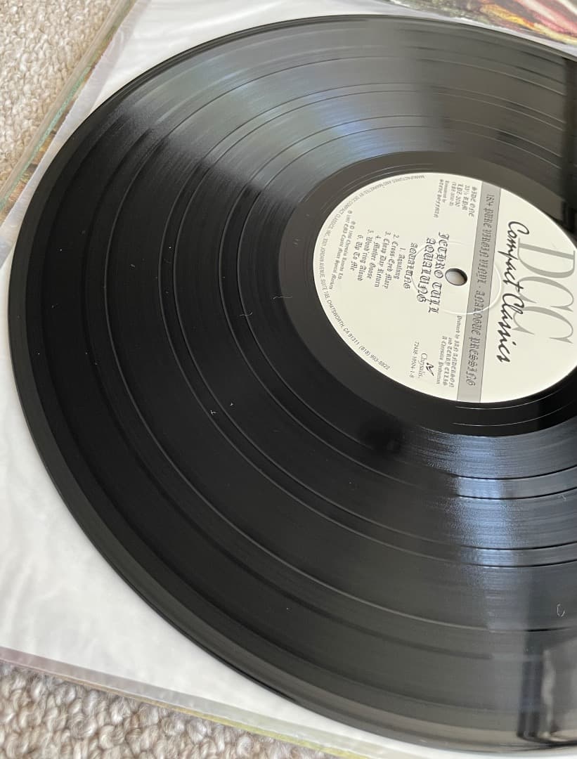 ジェスロ・タル『Aqualung』180g レコード DCC（LPZ-2030）