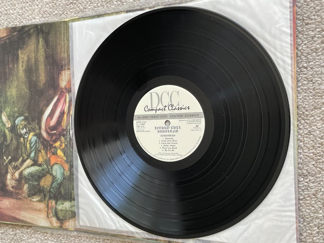 ジェスロ・タル『Aqualung』180g レコード DCC（LPZ-2030）