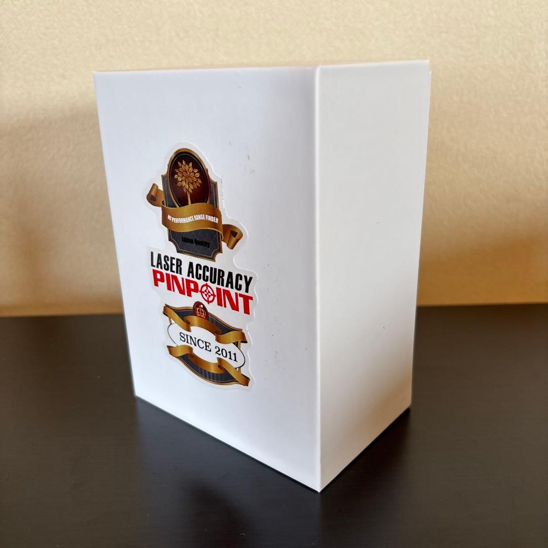 新品　PINPOINT TRIANGLE ゴルフ用距離計　アキュラシー　モノクロ