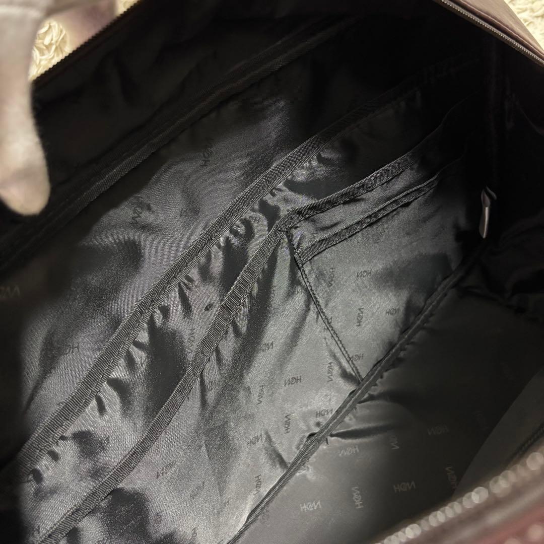 未使用品 HeM スクールバック ブラウン 合皮 ストラップ付き