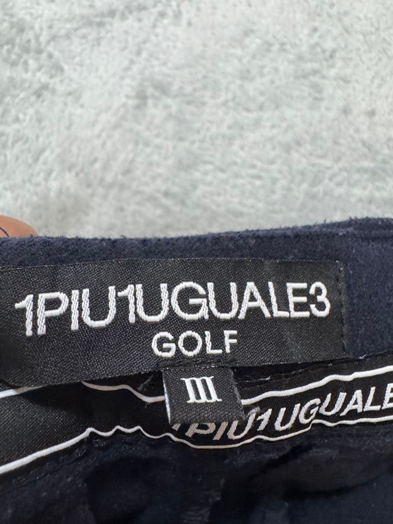 1PIU1UGUALE3 GOLF ネイビー パンツ サイズIII