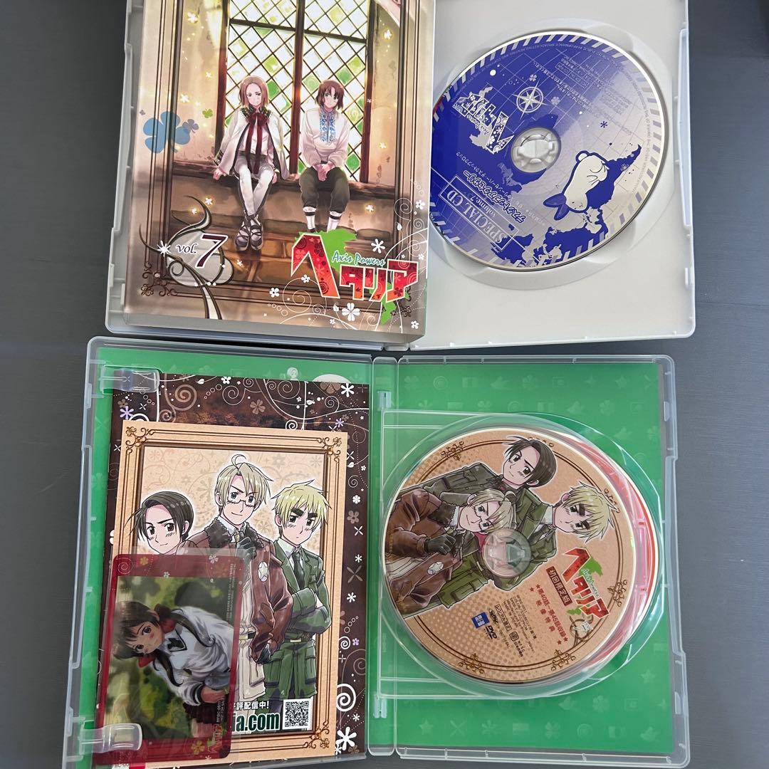 【アニメイト限定版】ヘタリア DVD 全巻セット 特典クリアカード完備