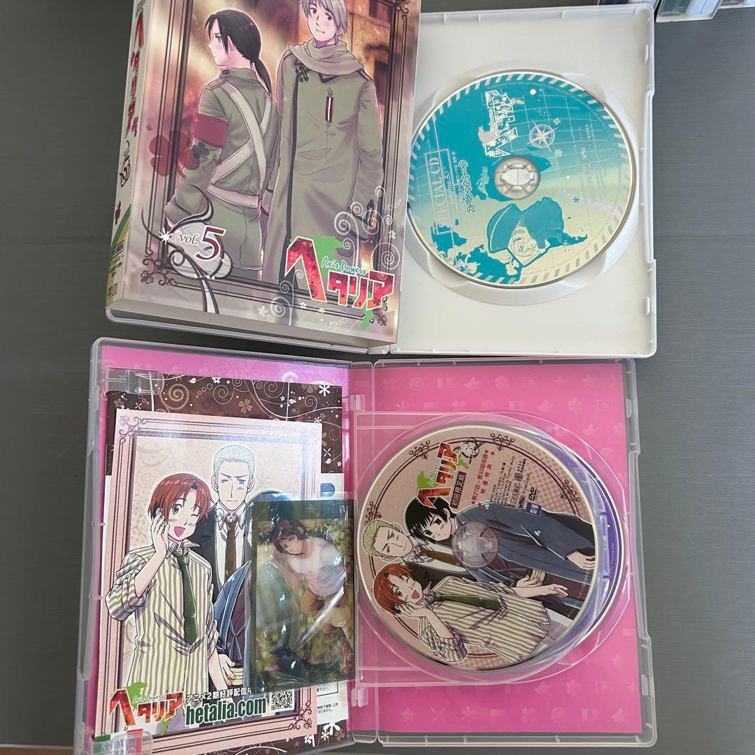 【アニメイト限定版】ヘタリア DVD 全巻セット 特典クリアカード完備