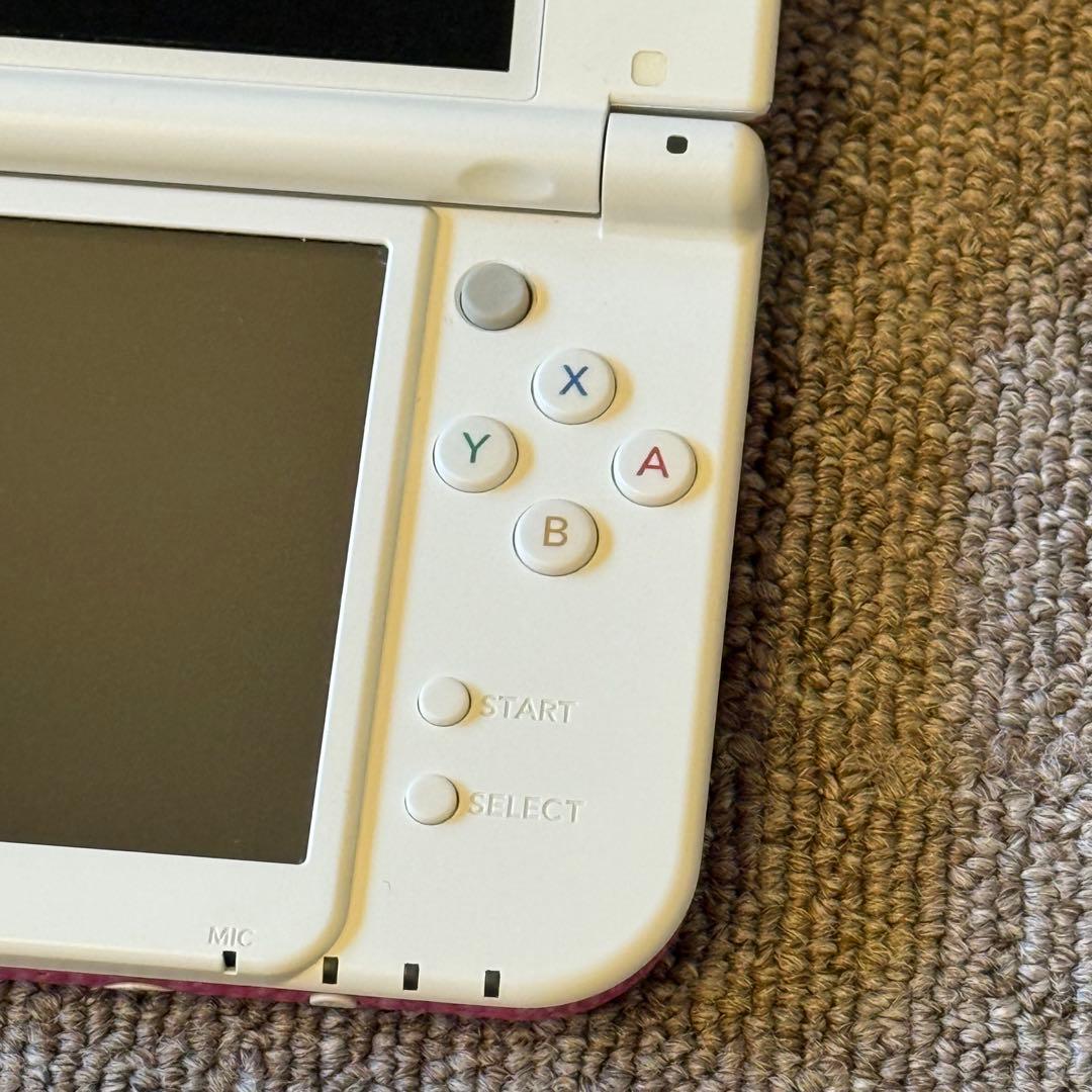 Newニンテンドー3DS LL ピンク×ホワイト 箱付き