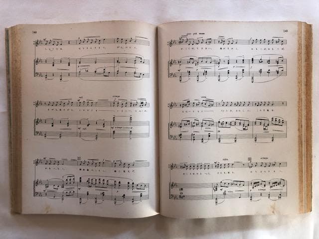 山田耕筰 歌劇「夜明け」限定300部番号264楽譜 レトロ d902y92