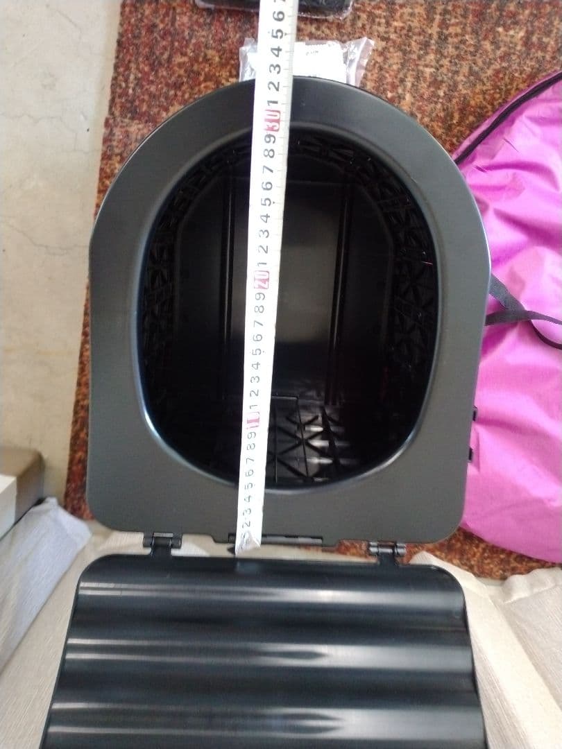 【新品未使用】非常用トイレビニール付・テント・椅子セット