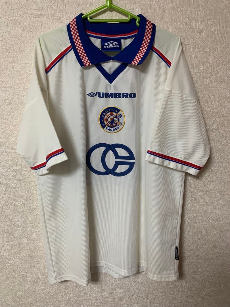 三浦知良選手　アウェイザグレブユニフォーム　カズKAZU