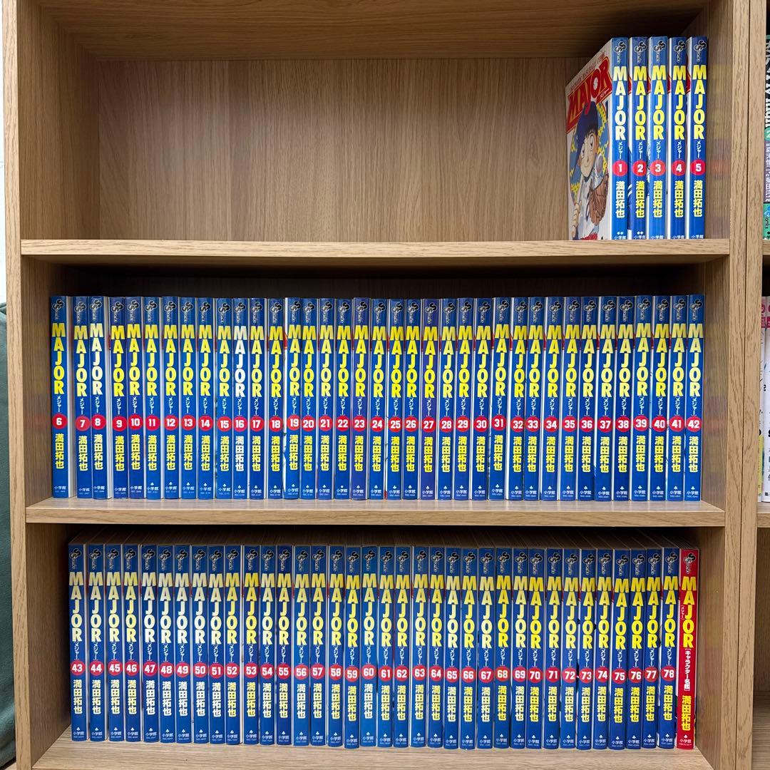 全巻セット MAJOR 1-78巻　キャラクター名鑑付き