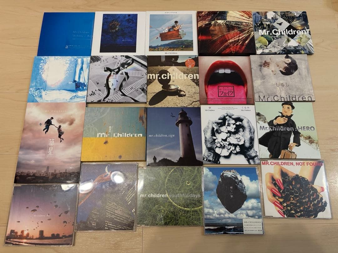 Mr.Children CD シングル アルバムまとめ売り 引退品