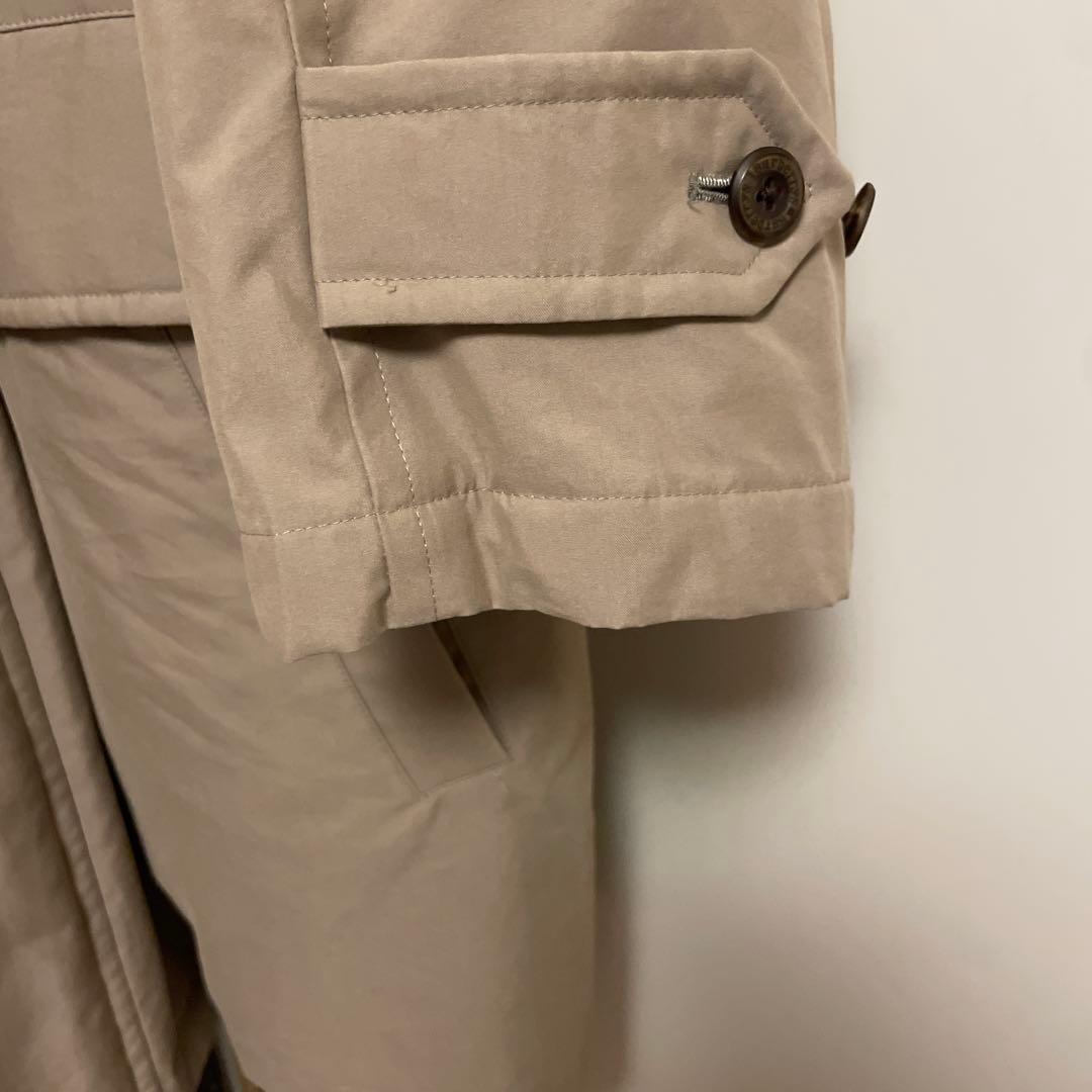 Burberry メンズコート。ダウンベスト付き。