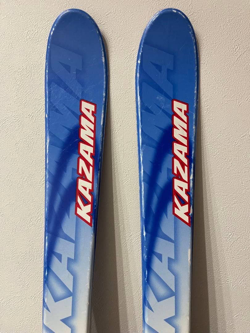 KAZAMA スキー板120㎝ ブーツ21㎝ ストック セット ジュニア 子供用