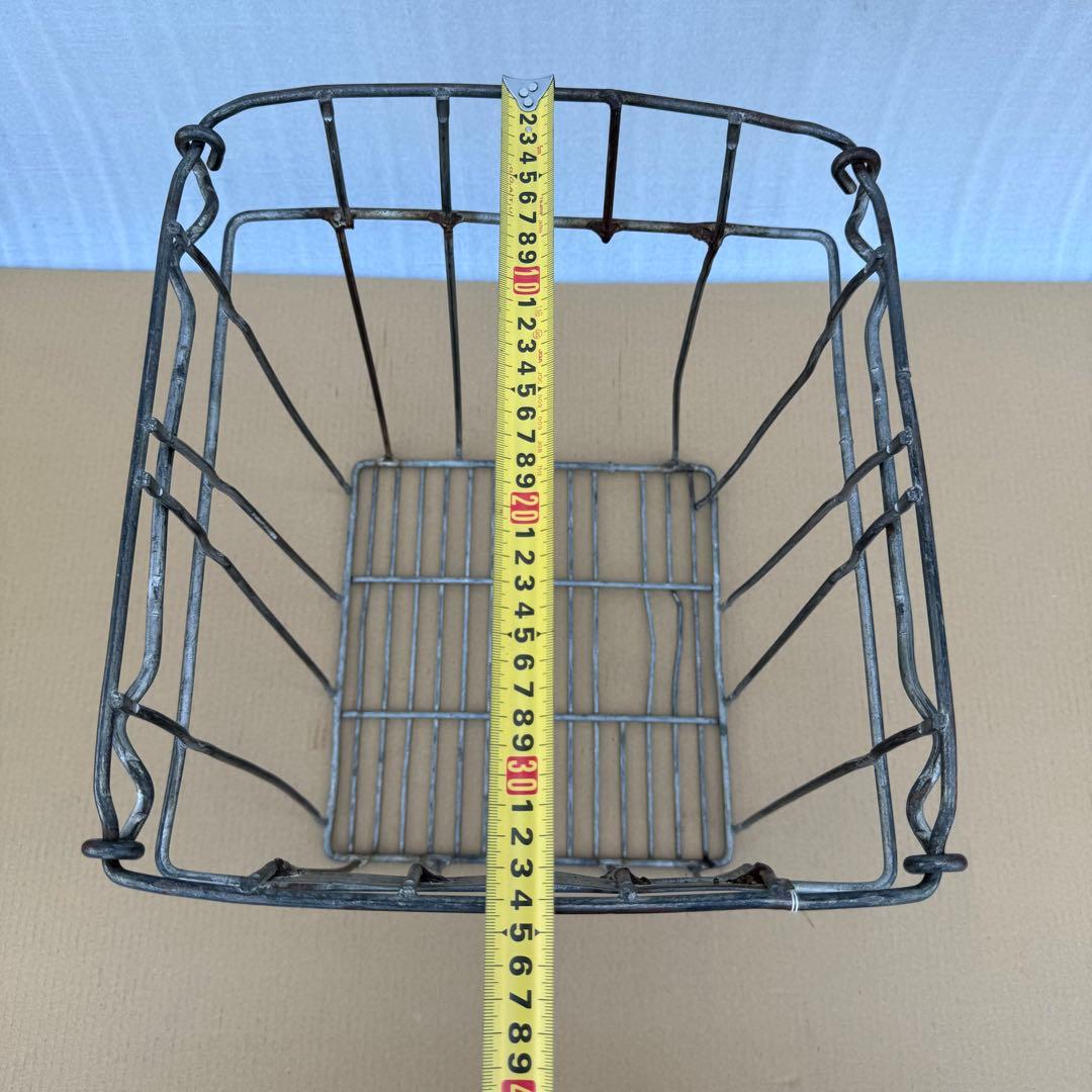 70s ヴィンテージ ワイヤーバスケット