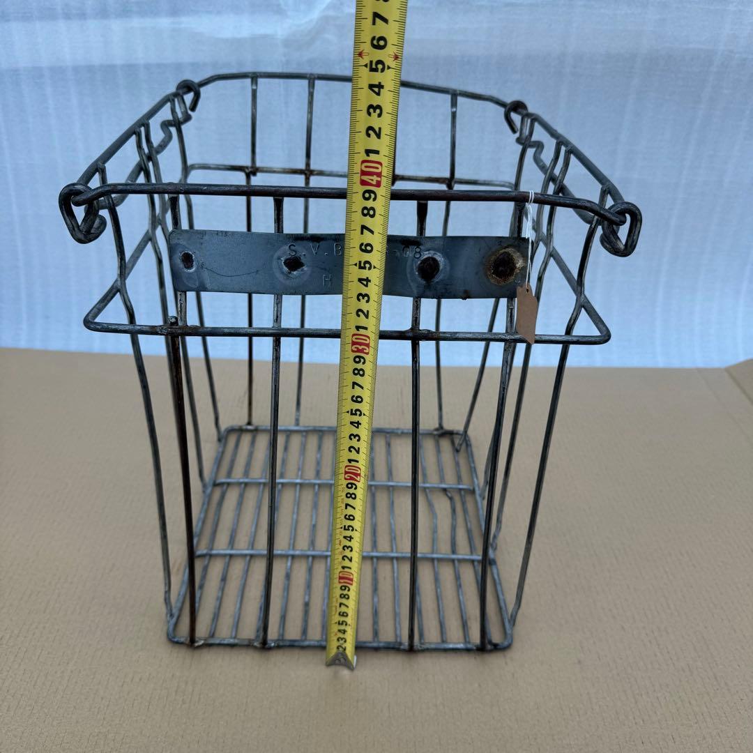 70s ヴィンテージ ワイヤーバスケット