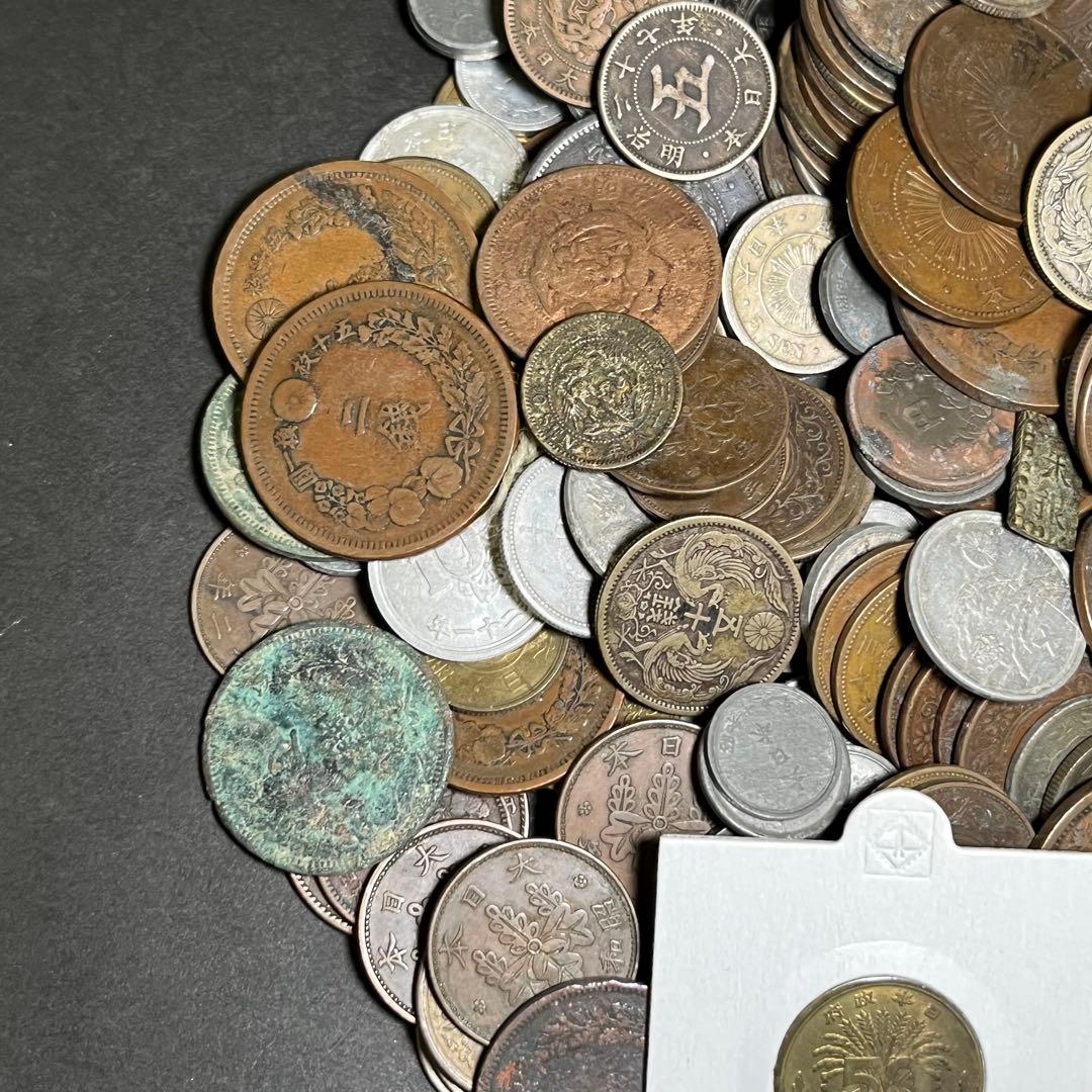 古銭 まとめ売り 約1.2kg 日本 希少