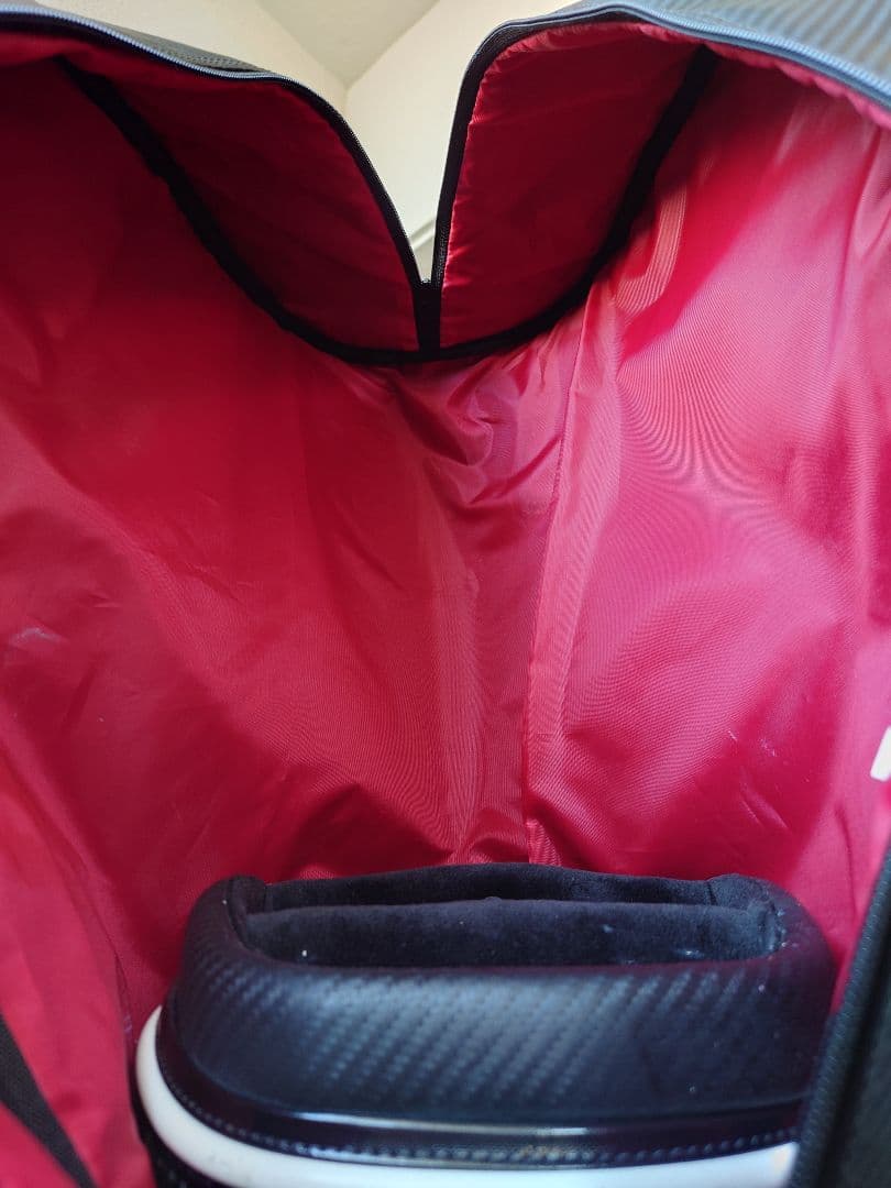 【むぎ】Nike golf キャディバッグ エナメル　ツアーモデル