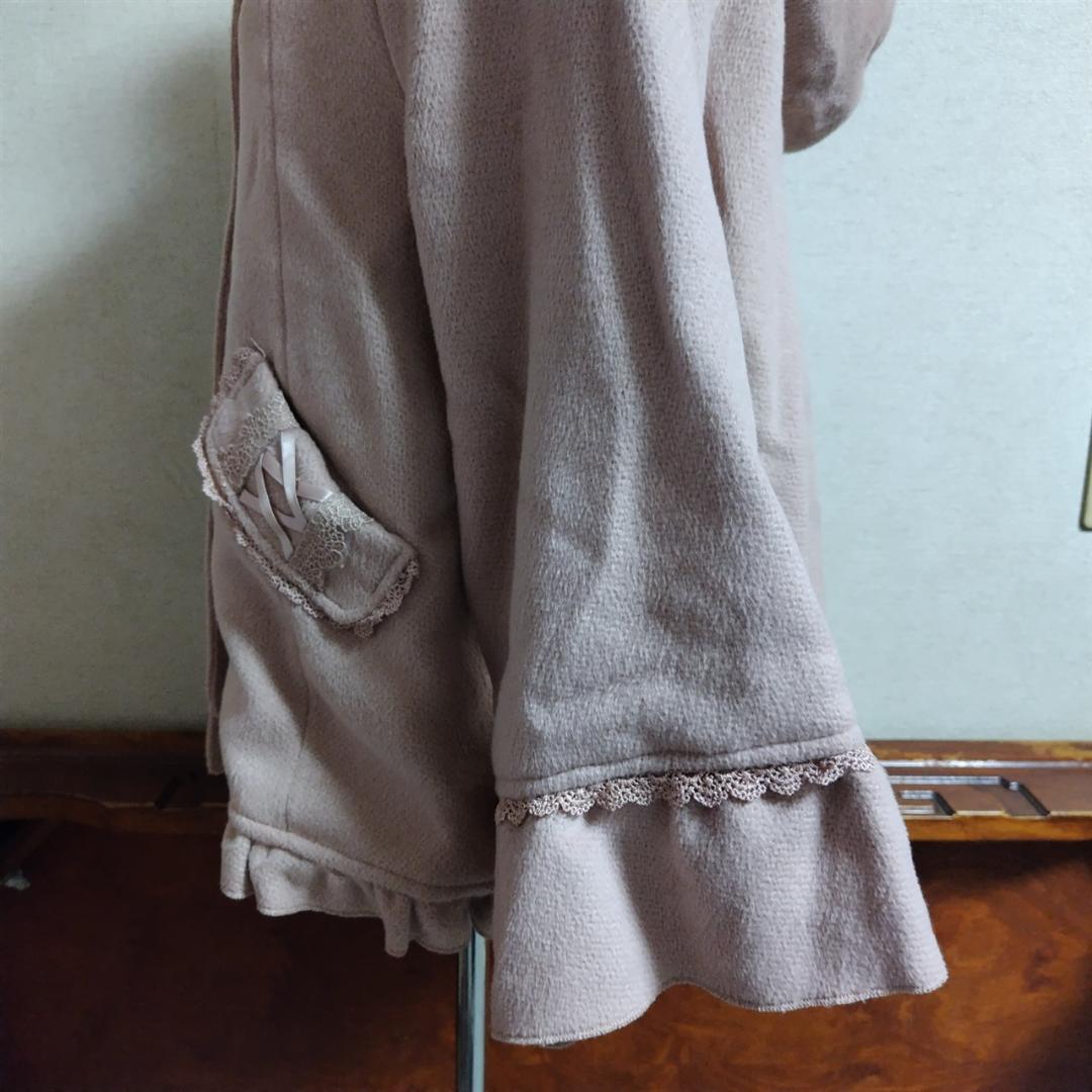 新品タグ付き　axes femme　フーテッドポンチョコート