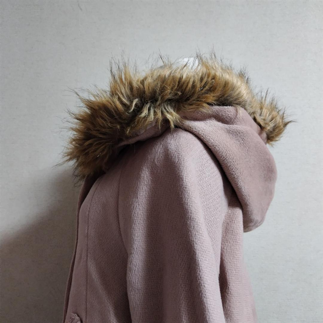 新品タグ付き　axes femme　フーテッドポンチョコート