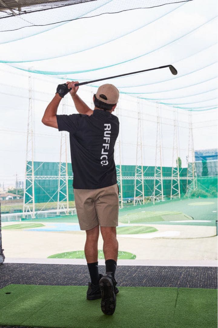 RUFFLOG ラフロッグ　モックネック　　TEE サイズM