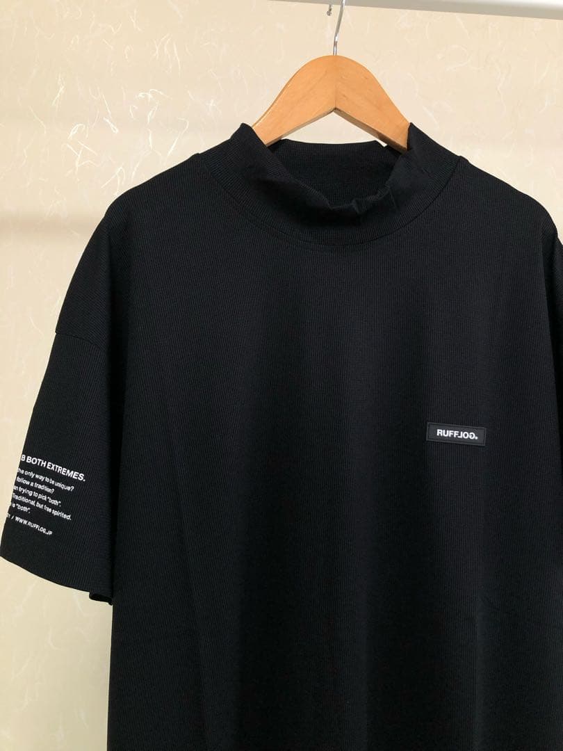 RUFFLOG ラフロッグ　モックネック　　TEE サイズM