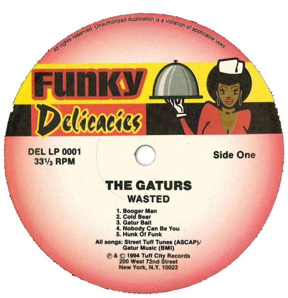 US-ORIGINAL The Gaturs Wasted LP レコード