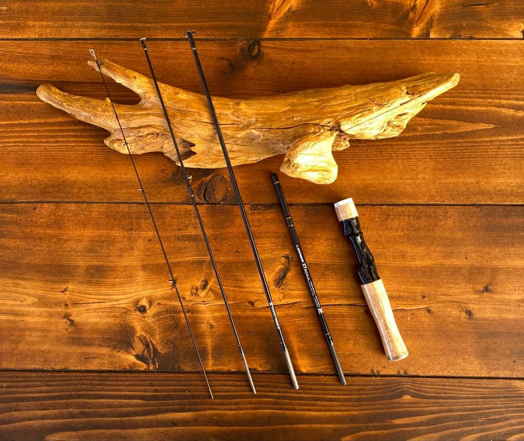 トラウトセット　スピニング　パックロッド　604UL 523UL 長さ調節可能