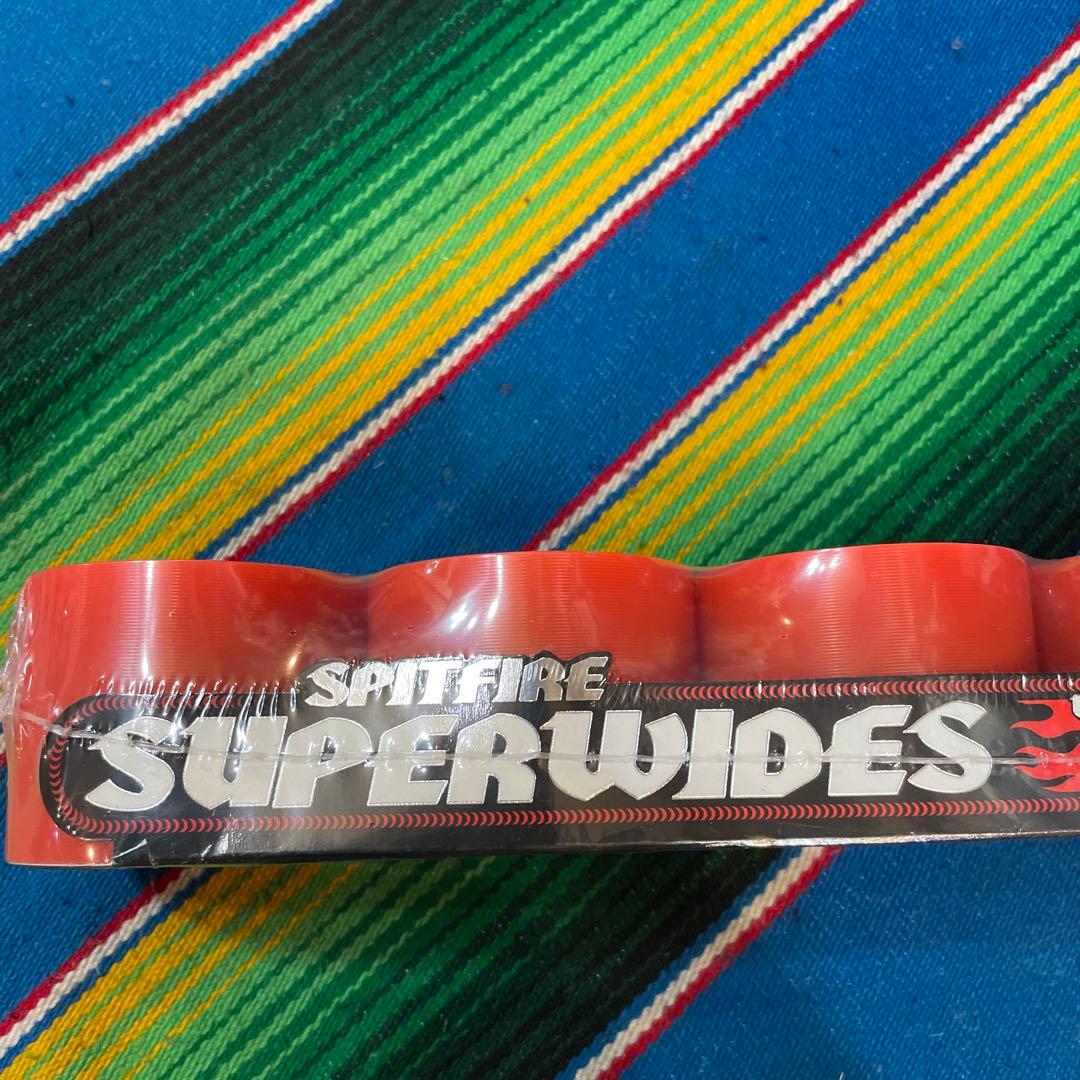 Spitfire Super Wides オレンジウィール 58mm80HD