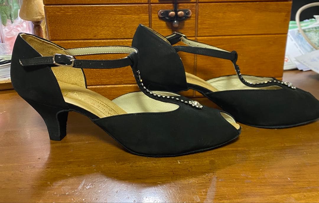 社交ダンス兼用シューズ セキネ　新品