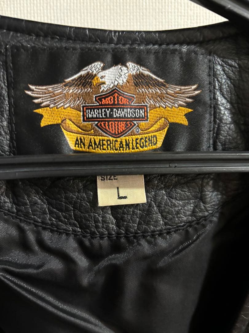 Harley-Davidson フリンジ レザーベストsize L