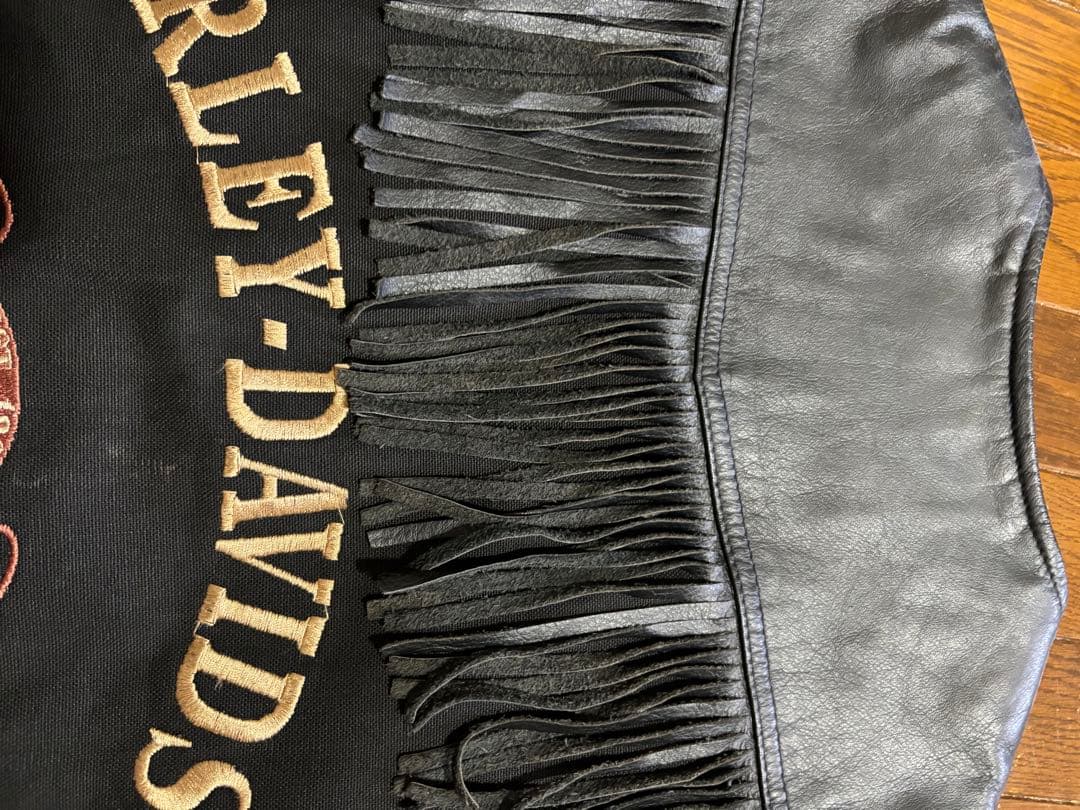 Harley-Davidson フリンジ レザーベストsize L