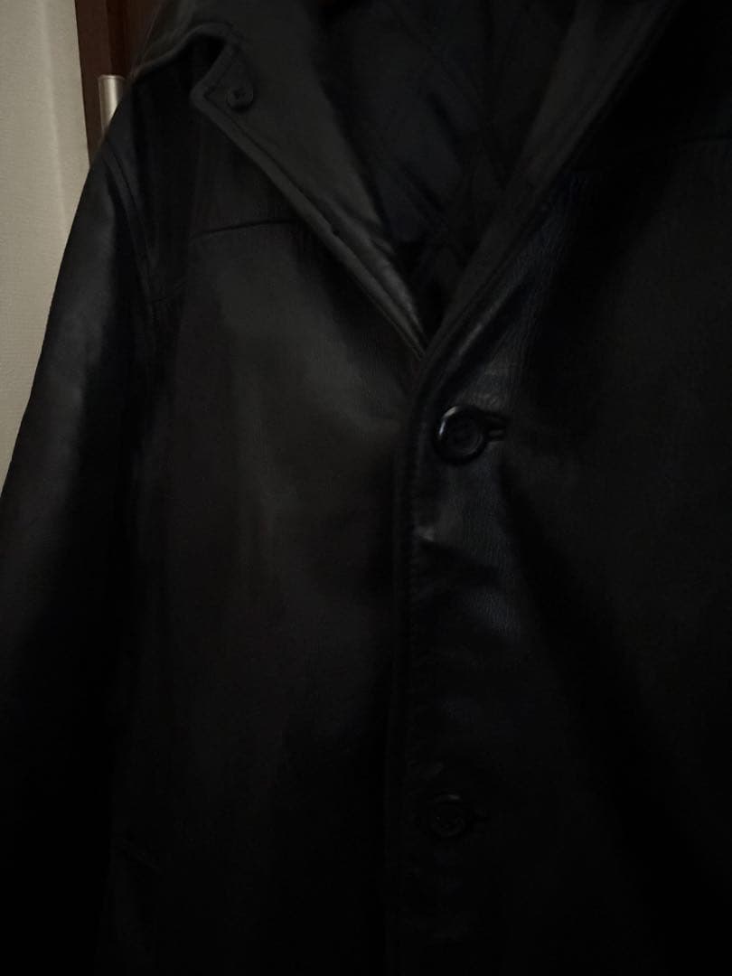 GAP 90s レザー　カーコート