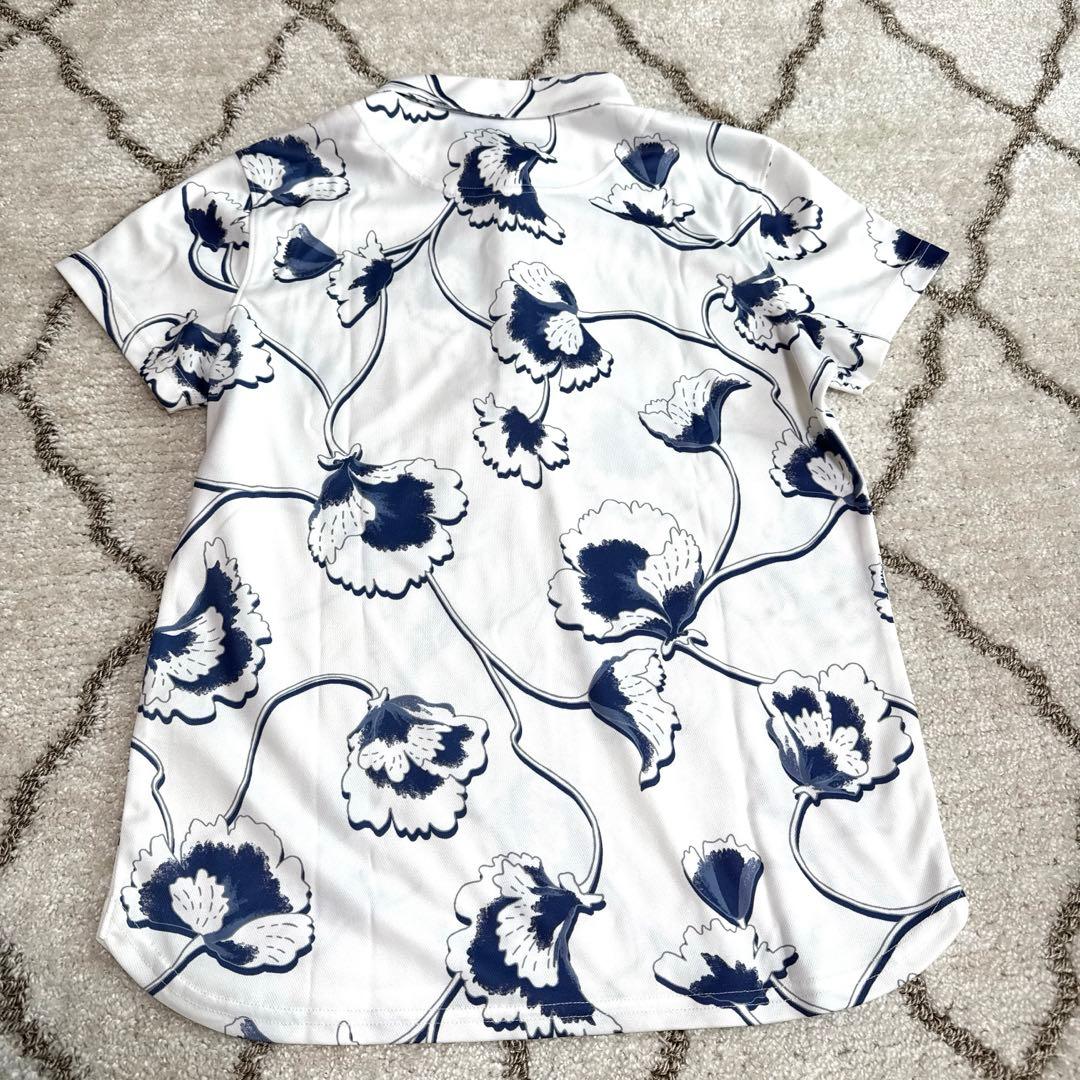 新品未使用タグ付♡Callaway フラワープリントシャツ Mサイズ