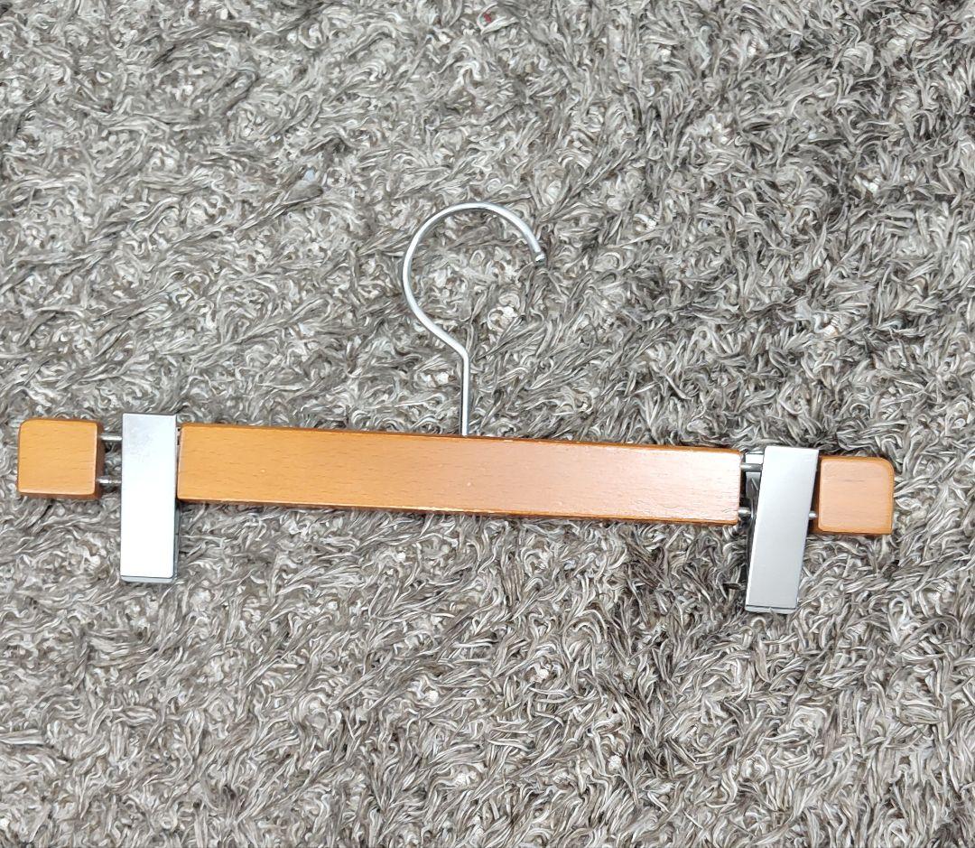 値下げ済みです☆貴重☆Stussy 木製ハンガー 14本、パンツハンガー10本