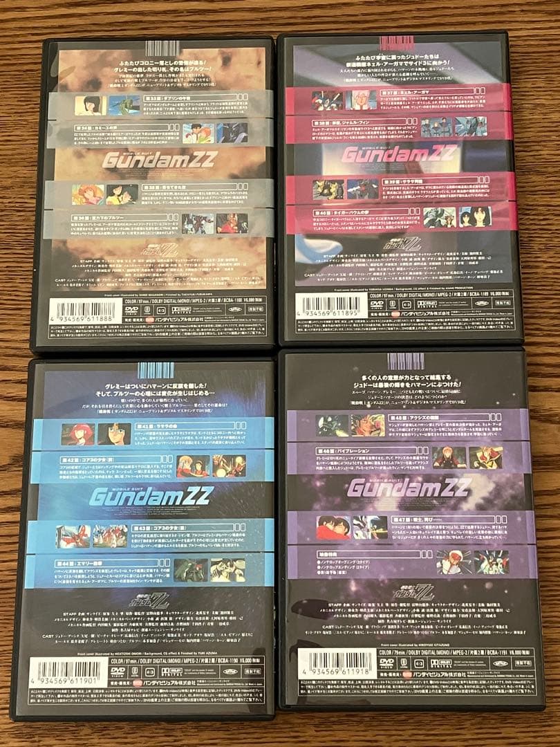マ*サ様 機動戦士ガンダムZZ メモリアルボックス版 Part-Ⅰ〜Ⅲ 初回限定