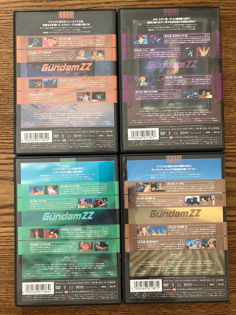 マ*サ様 機動戦士ガンダムZZ メモリアルボックス版 Part-Ⅰ〜Ⅲ 初回限定