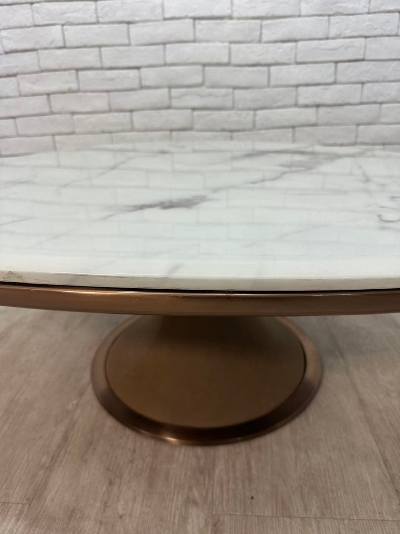 【東京23区配送無料】ミッドセンチュリー　センター　テーブル　大理石　コーヒー