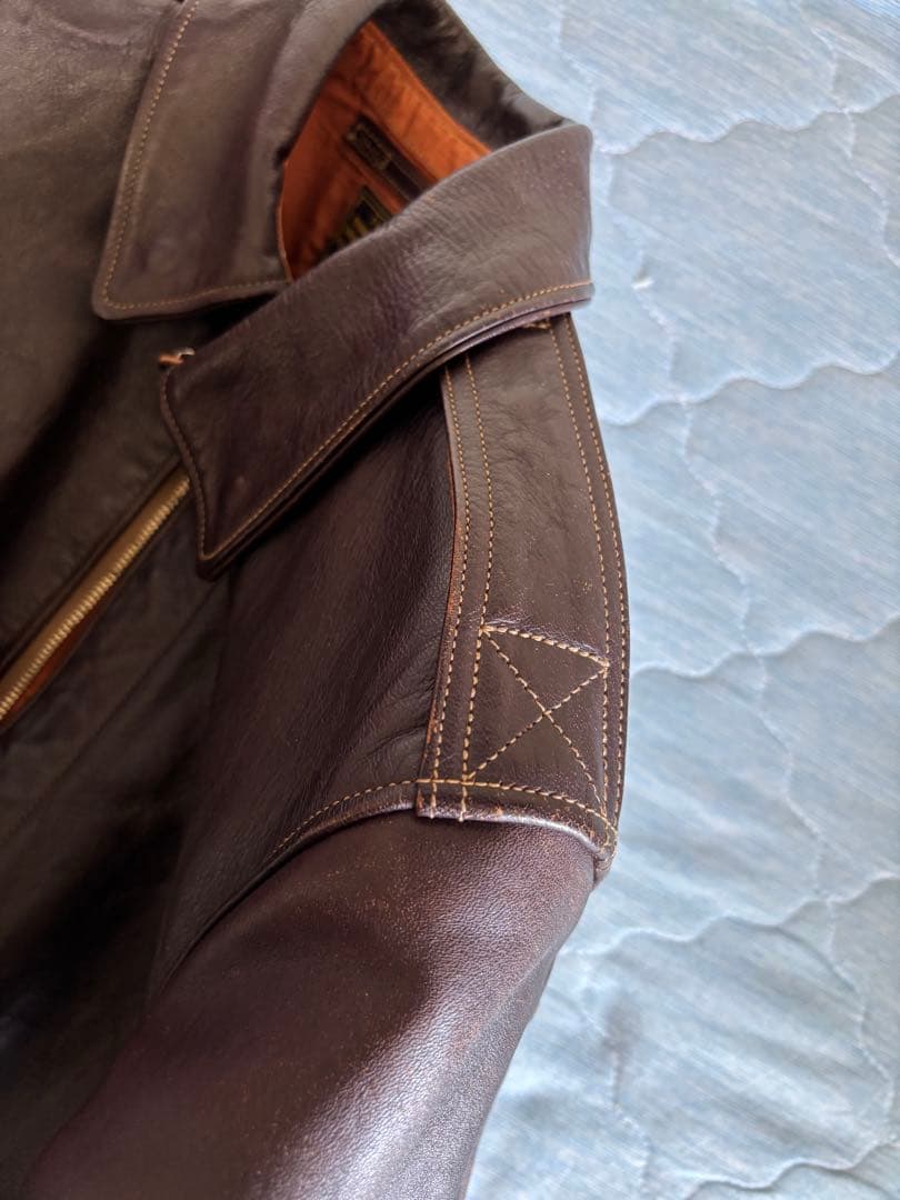 レインボーカントリー A-2 ホースハイド フライトジャケット　サイズ40