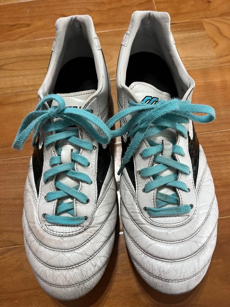 モレリア2Japan 海外限定カラー ホワイト 白 水色 27センチ スパイク