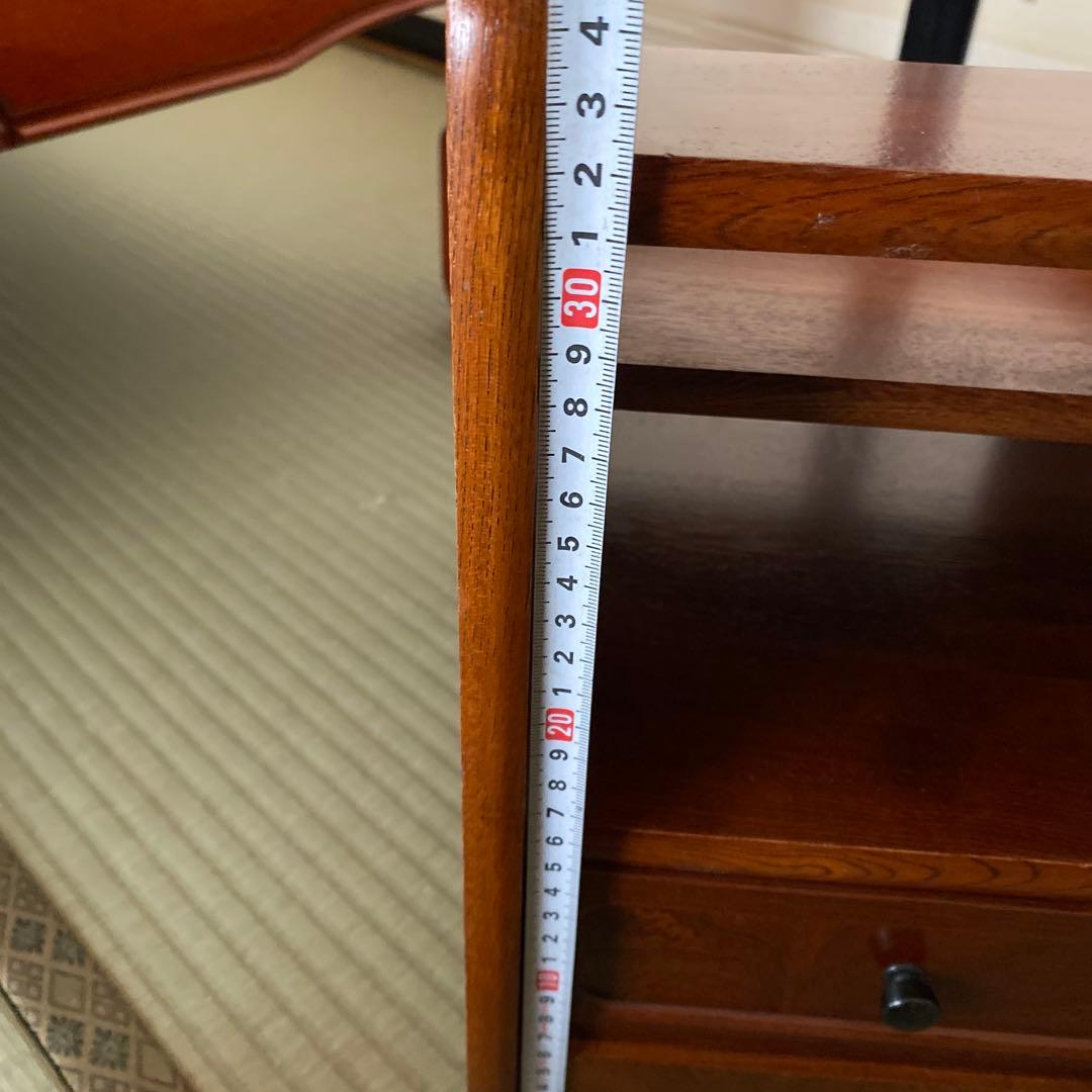 昭和レトロ　お座敷　ポットワゴン　キャスター付き