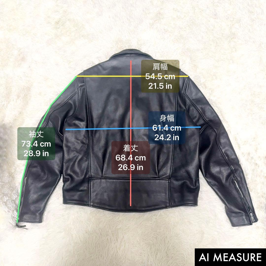 ✨希少・USA製✨ ハーレーダビッドソン ダブルライダース レザー 黒 XL