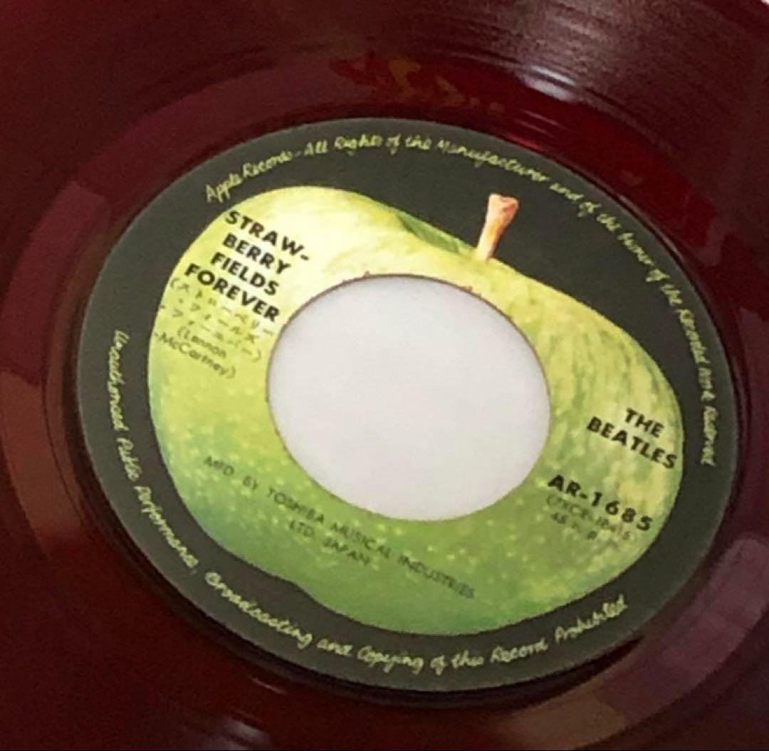 ◉ビートルズ●ストロベリー フィールズ フォーエバー ●希少 アップル赤盤